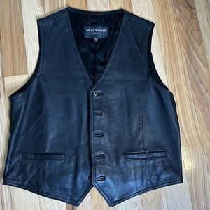 Vintage Leather Vest New Without Tags